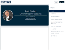 Tablet Screenshot of paulelsden.bayleys.co.nz