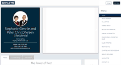 Desktop Screenshot of peterchristoffersen.bayleys.co.nz