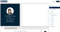Desktop Screenshot of angelinewong.bayleys.co.nz