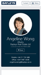 Mobile Screenshot of angelinewong.bayleys.co.nz
