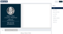 Desktop Screenshot of glenncarina.bayleys.co.nz