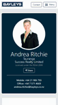Mobile Screenshot of andrearitchie.bayleys.co.nz