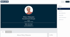 Desktop Screenshot of marymassara.bayleys.co.nz