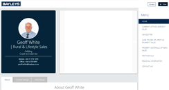 Desktop Screenshot of geoffwhite.bayleys.co.nz