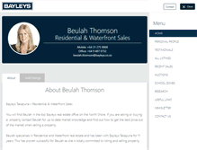 Tablet Screenshot of beulahthomson.bayleys.co.nz