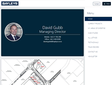 Tablet Screenshot of davidgubb.bayleys.co.nz