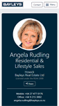 Mobile Screenshot of angelarudling.bayleys.co.nz